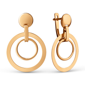 Серьги 803502-1000 (Au 585)