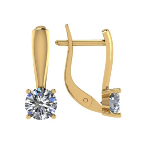 Серьги 2180411010 (Au 585)