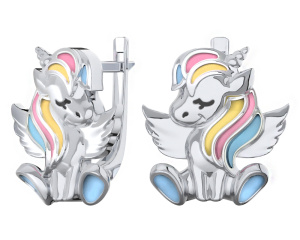 Серьги 0201679-40875 Ag 925