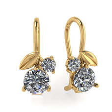 Серьги 2180511010 (Au 585)