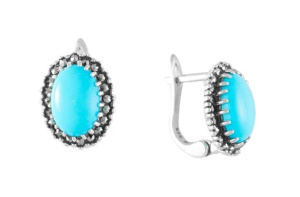 Серьги HE945 (Ag 925)