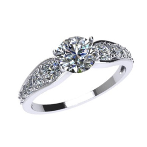 Кольцо S1180141010 (Ag 925)