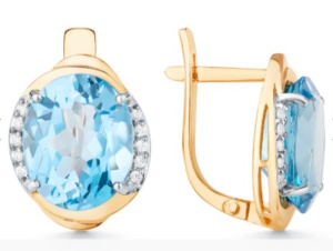 Серьги 11310525 (Au 585)