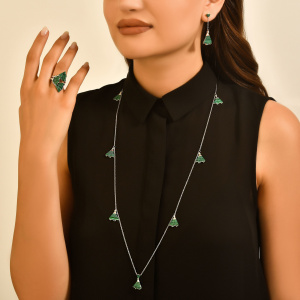 Колье SN07873A-MLT/ GM0171555 (Ag 925)