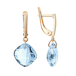 Серьги 260-1-013Т (Au 585)