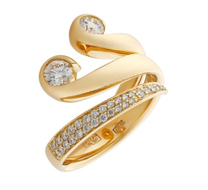 Кольцо 010601-Ж (Au 750)