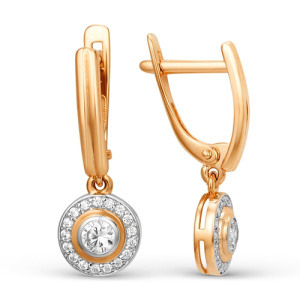 Серьги 002512-1102 (Au 585)