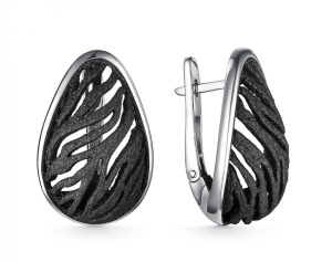 Серьги 52939SB (Ag 925)