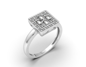 Кольцо 01-12-01054-11-00 (Au 585)