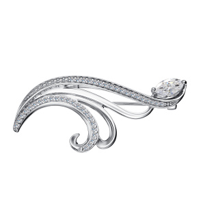 Брошь 04-3606/00ГХ-00 (Ag 925)