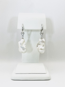 Серьги SAM765E-Rd (Ag 925)