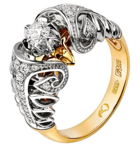 Кольцо Зк-7139 (Au 585)