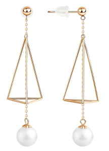 Пуссеты СЛ10007 (Au 585)