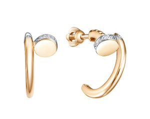 Пуссеты 2130503 (Au 585)