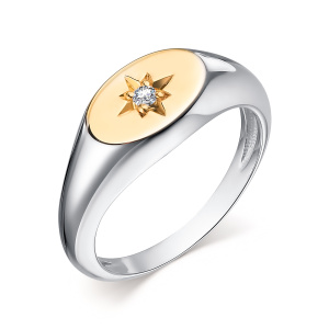 Кольцо 01-2580/00СВ-18 (Ag 925)