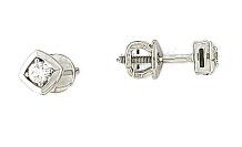 Пуссеты 2539464М (Au 585)