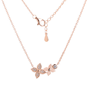 Колье CZ-N04037-X-G-W-X-W (Ag 925)