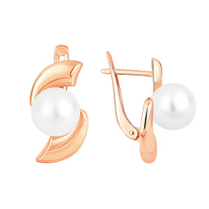 Серьги 290-1-1366 (Au 585)