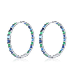 Серьги DM4135-2-3CE (Ag 925)