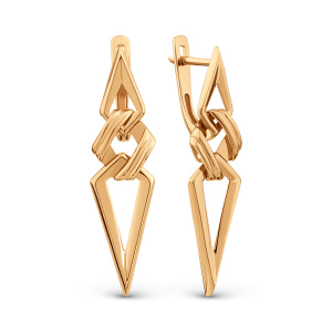 Серьги 904272-1000 (Au 585)