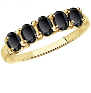 Кольцо кл4002-4-01 (Au 585)