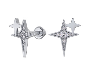 Пусеты 6101640-00775 Ag 925