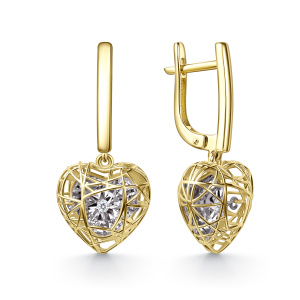 Серьги 02-13-51221-11-00-1 (Au 585)