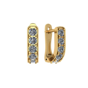 Серьги 2181521010 (Au 585)