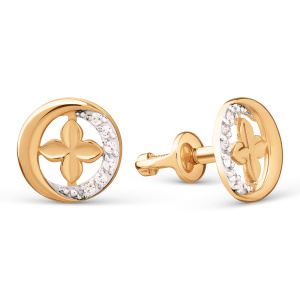 Пуссеты 035042-1102 (Au 585)