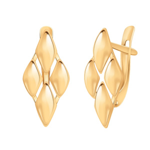 Серьги 21276 (Au 585)