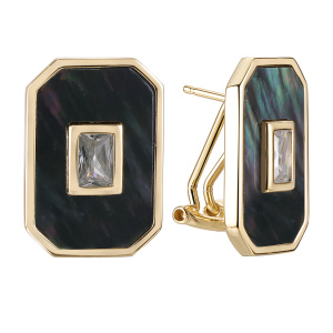 Серьги PI-E03418-X-L-PNB-X-W (Ag 925)