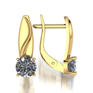 Серьги 2180191010 (Au 585)