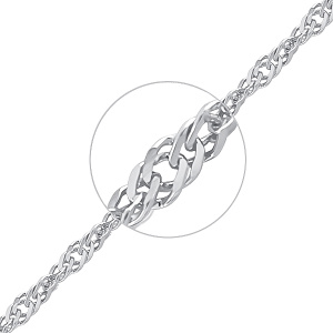 Цепь Ср 035/45 (Ag 925)