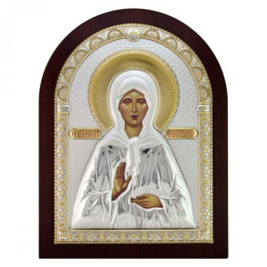 Икона GF0506/1 Св. Матрона (Ag 925)
