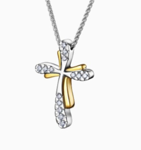 Крест 050271-Ж/Б (Au 750)