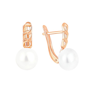 Серьги 290-1-1318 (Au 585)