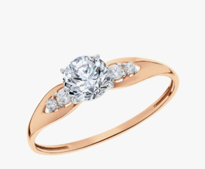 Кольцо 1180281010 (Au 585)