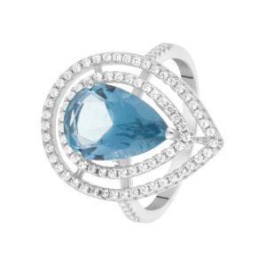 Кольцо PD-R00280-X-W-LBG-X-W (Ag 925)