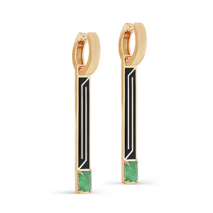 Серьги 12-01919-1202 (Au 585)