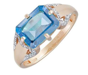 Кольцо 03-637К-Т (Au 585)